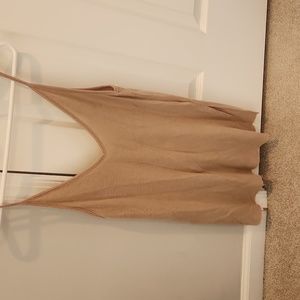 Project tee urban outfitters beige tank top